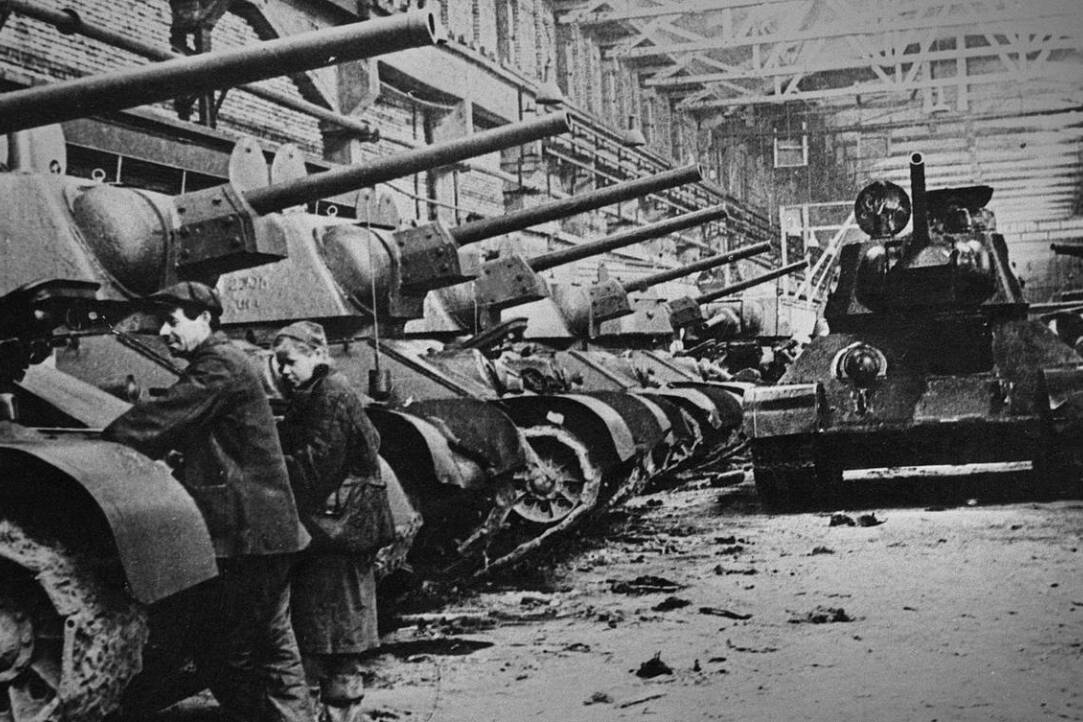 Производство Т-34 Производство Т-34